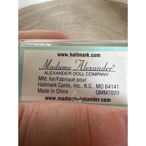 Hallmark Keepsake Madame Alexander Merry Miniatures Pink Pristine Angel 1997 - Picture 5 of 5
